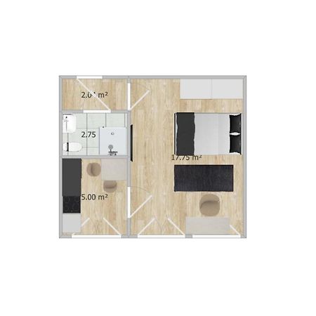 Helles Design-Appartement An Der Messe Ессен Екстер'єр фото